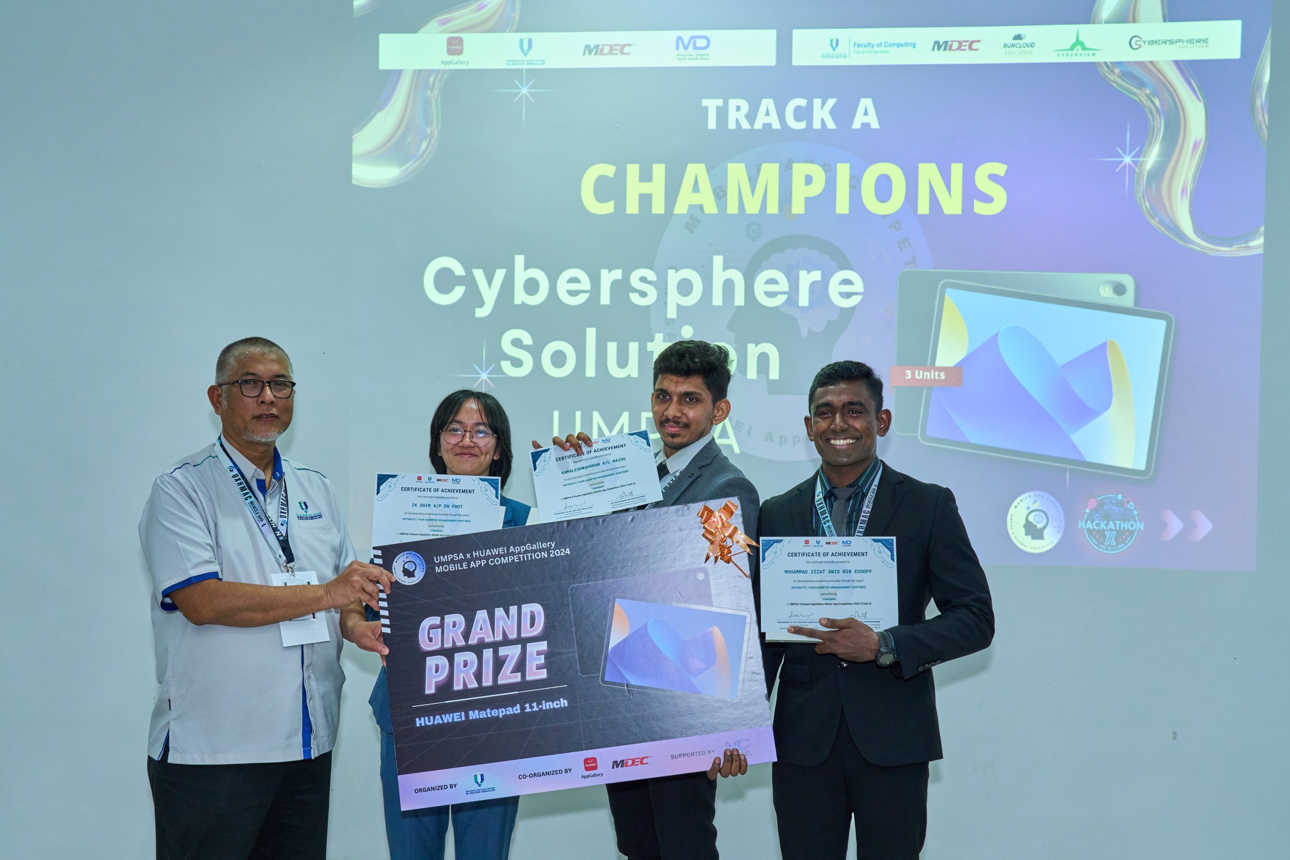 HUAWEI MOBILE APP COMPETITION- GRAND PRIZE WINNER 2024